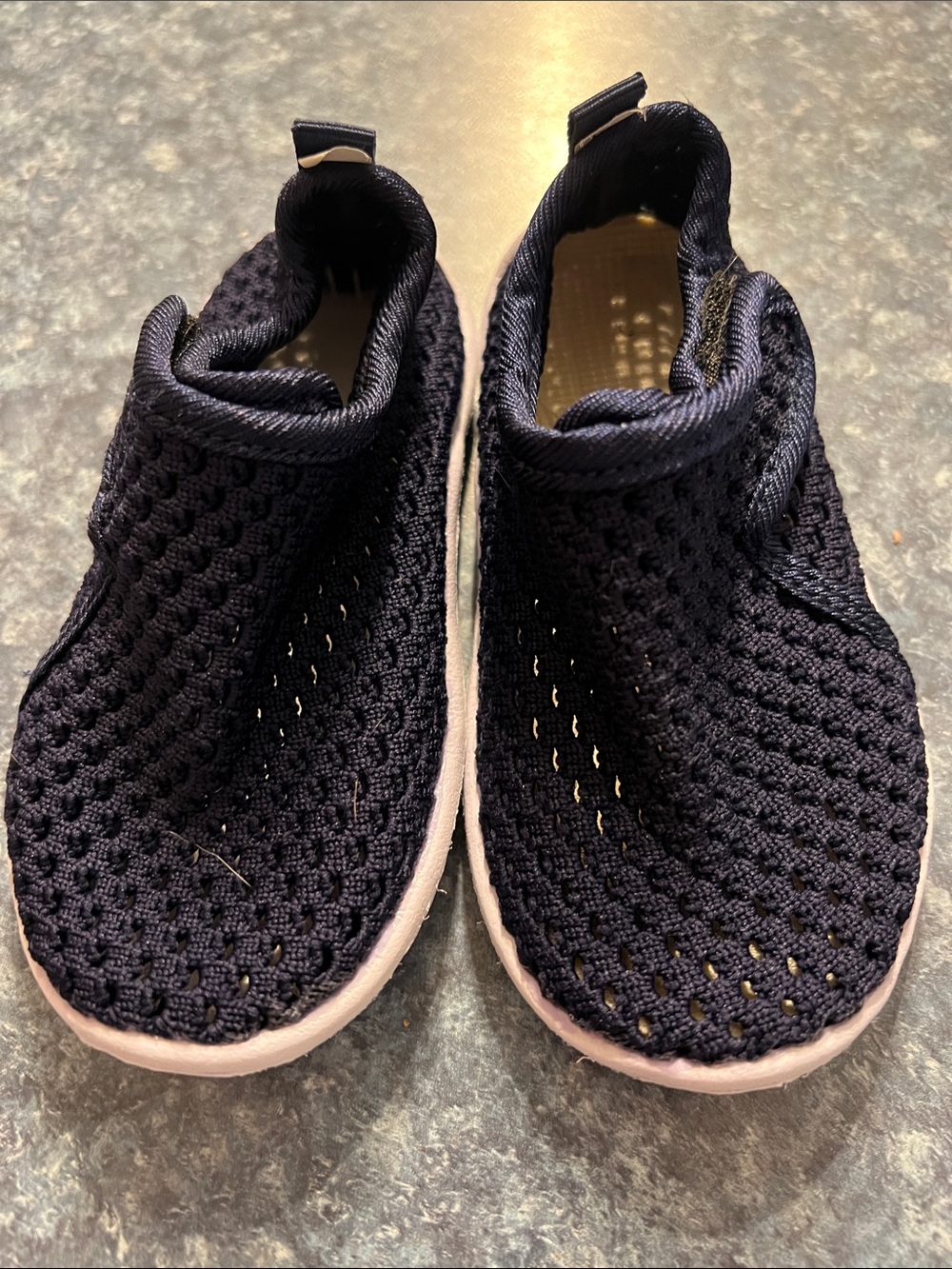 Kids Breathable Slip-On Water Shoes - Navy Blue